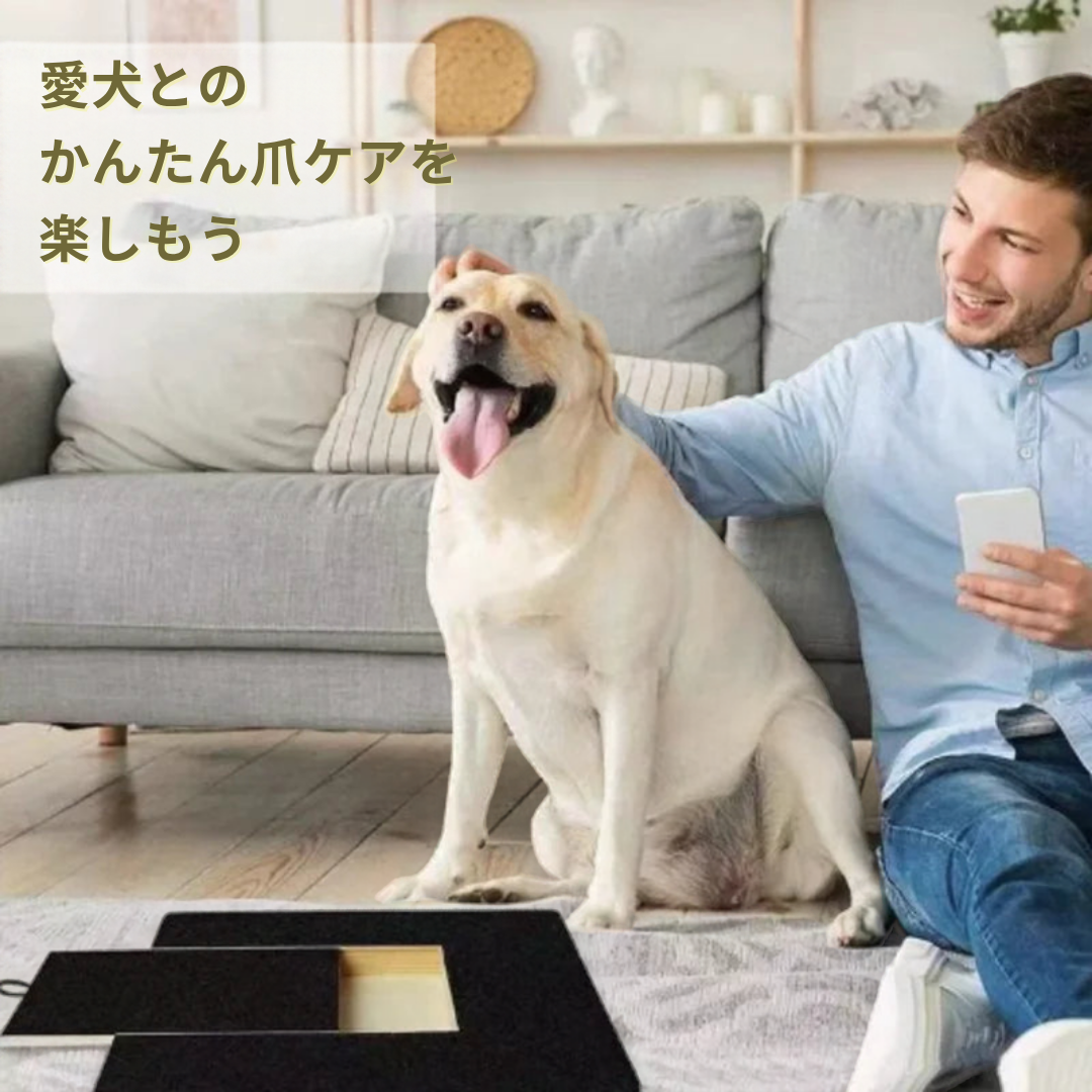 愛犬とのかんたん爪ケアを楽しもう
