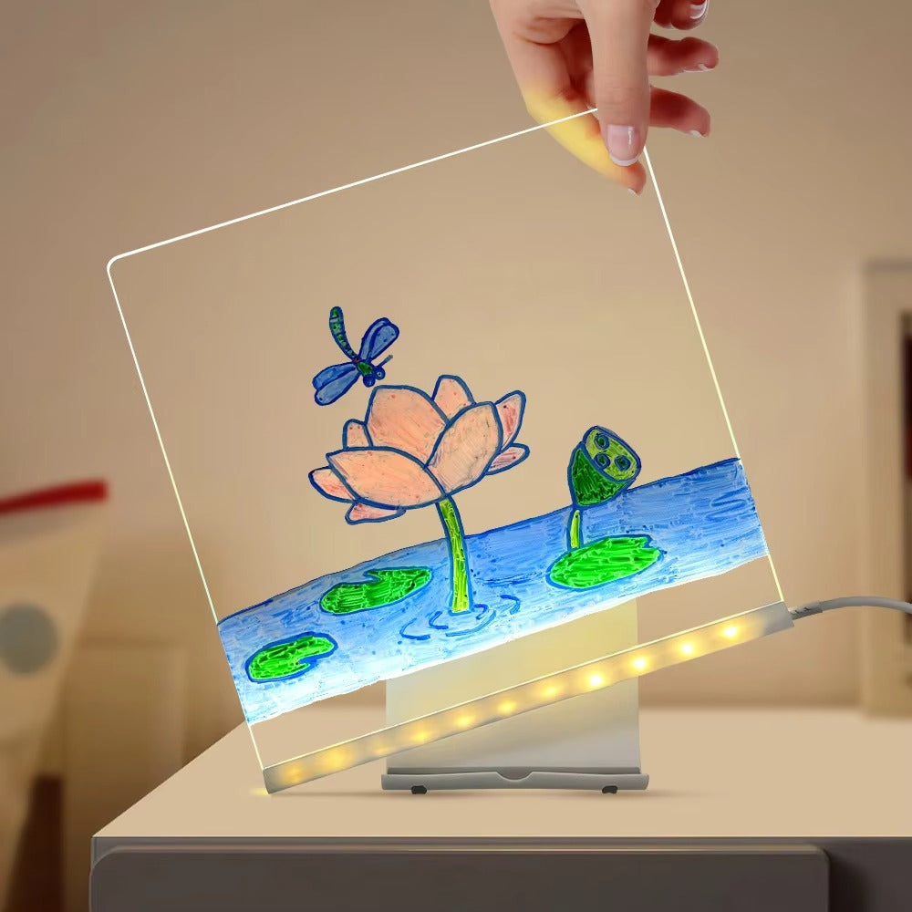 光る！LEDお絵かきボード